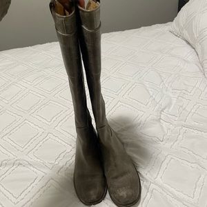 Frye distressed knee boots